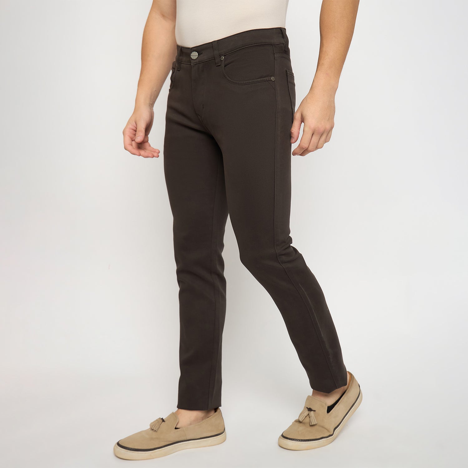 Duke Urban Men Narrow Bottom Chinos Trousers (SDT4159)