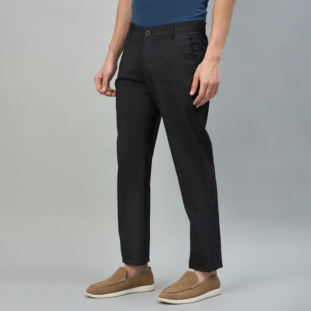 Duke Urban Men Flatfront Narrowfit Non-denim Casual Trouser (SDT4646)