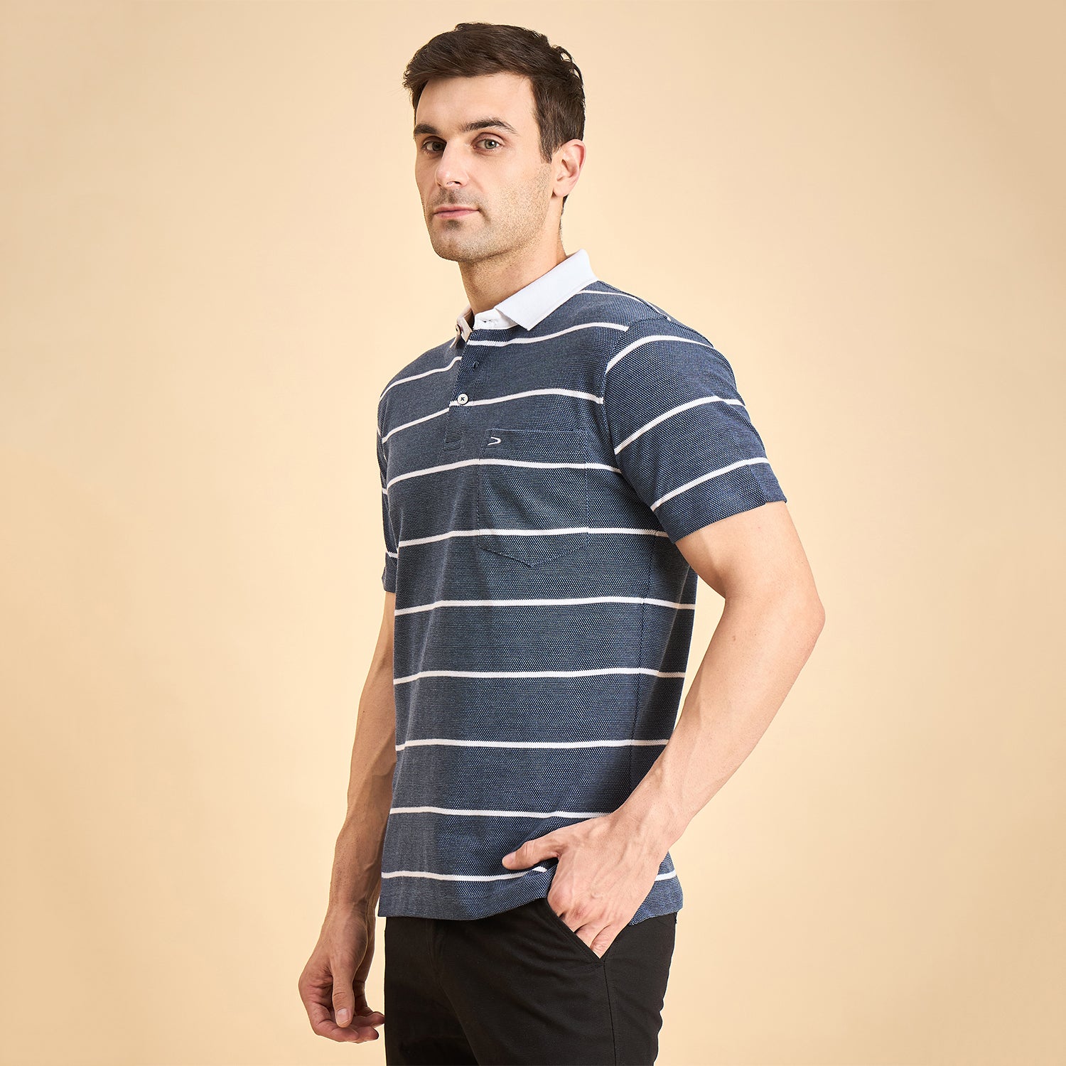 Duke Urban Men Half Sleeve Cotton Polo Tshirt (ON2153)