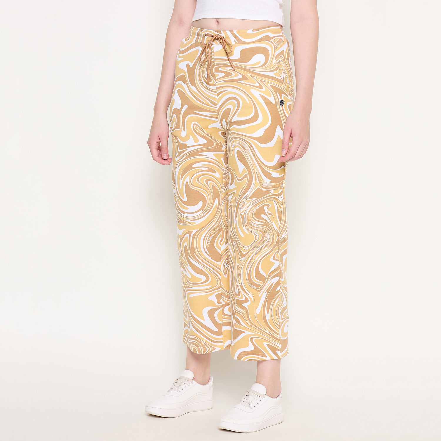 Duke Urban Women Printed Straight Fit Track Pant (LFX6702)