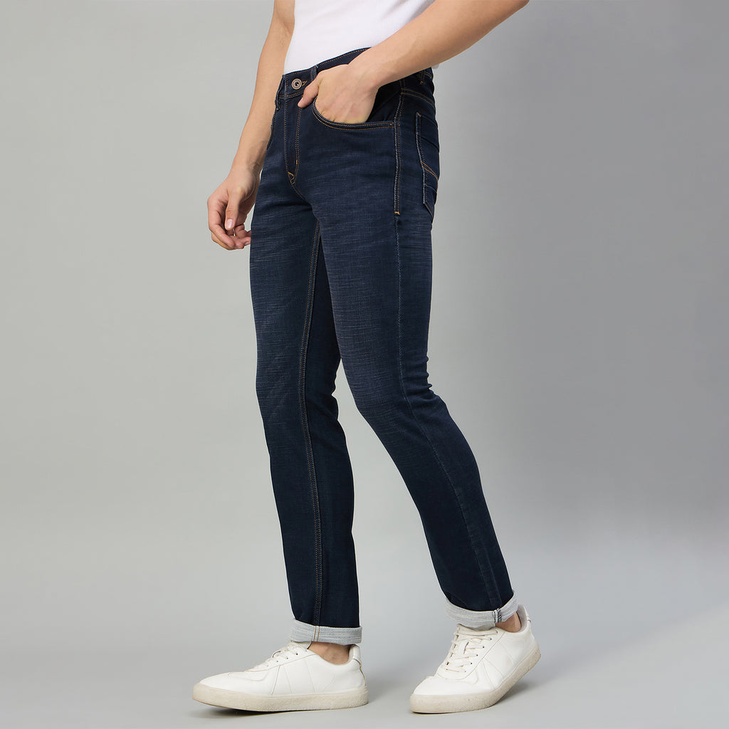 Duke Men Narrow Fit Stretchable Jeans (SDD9246N)