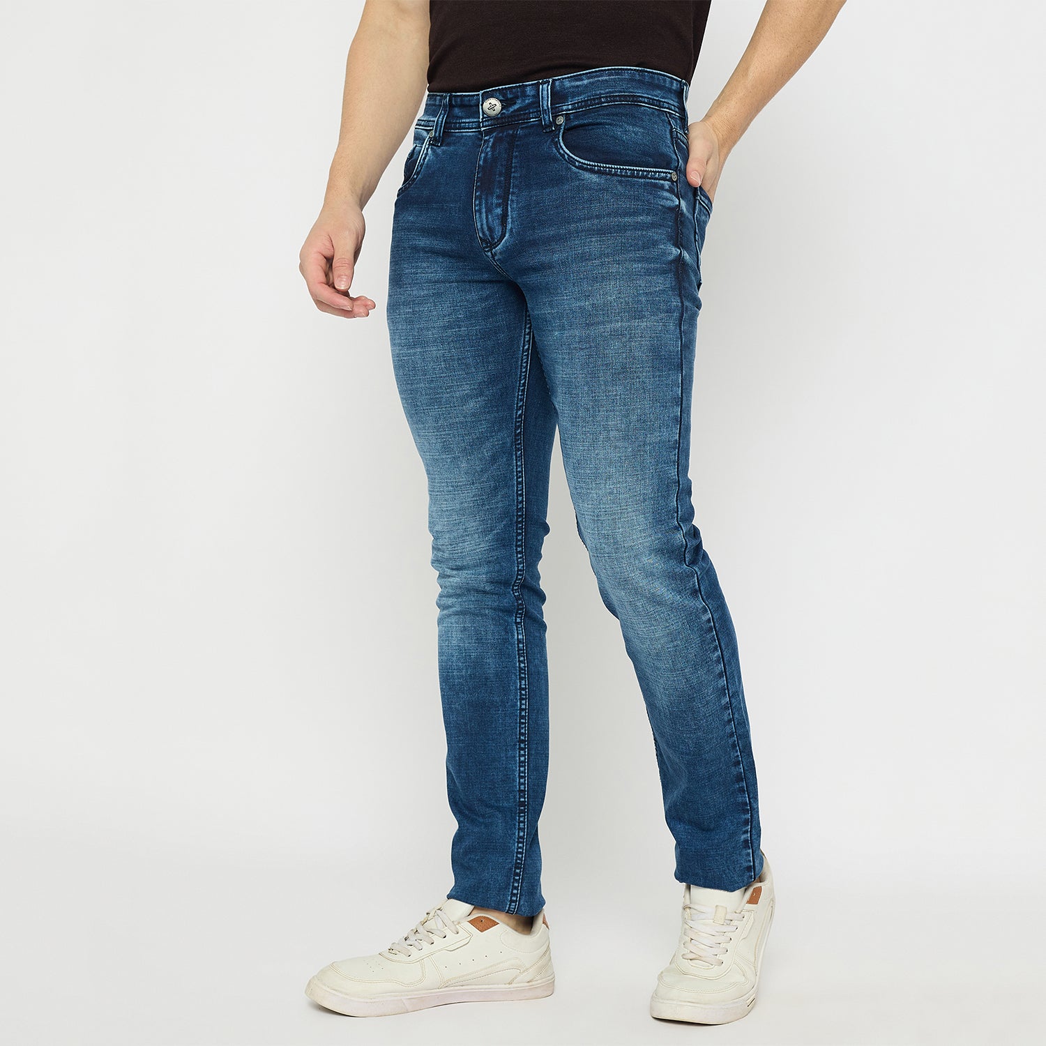Duke Urban Men Narrow Bottom Stretchable Jeans (SDD5734N)