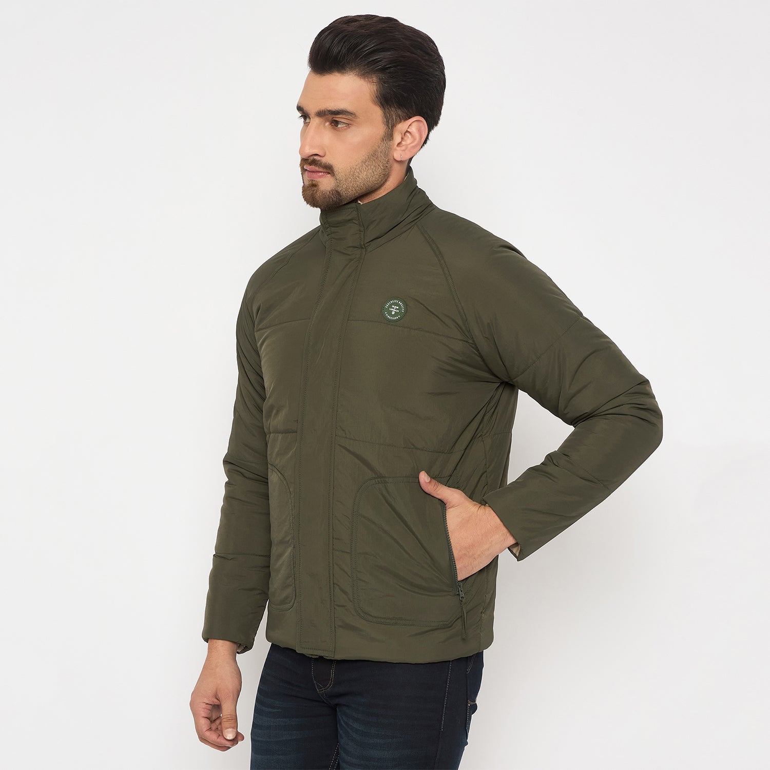 Duke Urban Men Full Sleeve Reversible Jacket (SDZ3189)