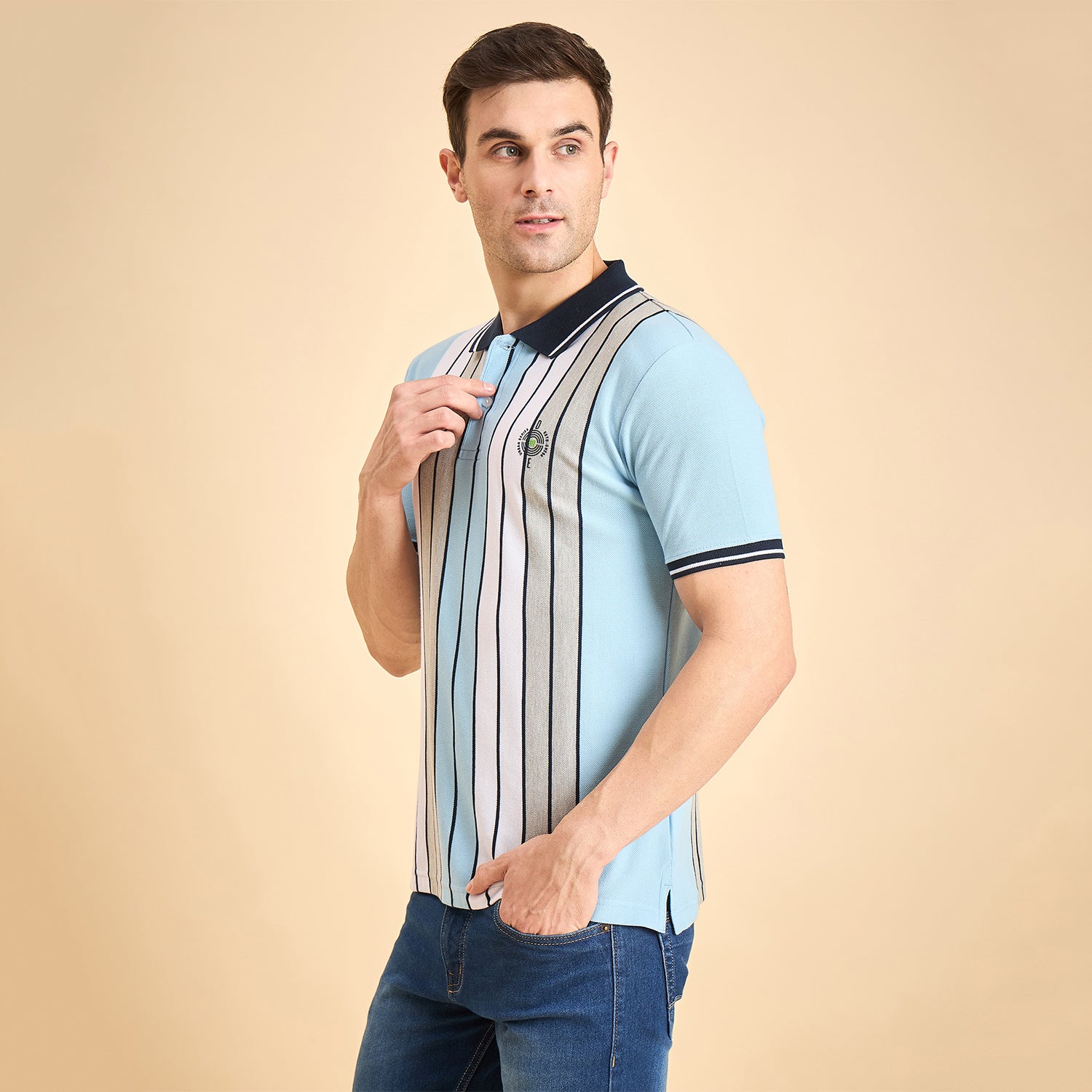 Duke Urban Men Half Sleeve Cotton Polo Tshirt (ON2159)