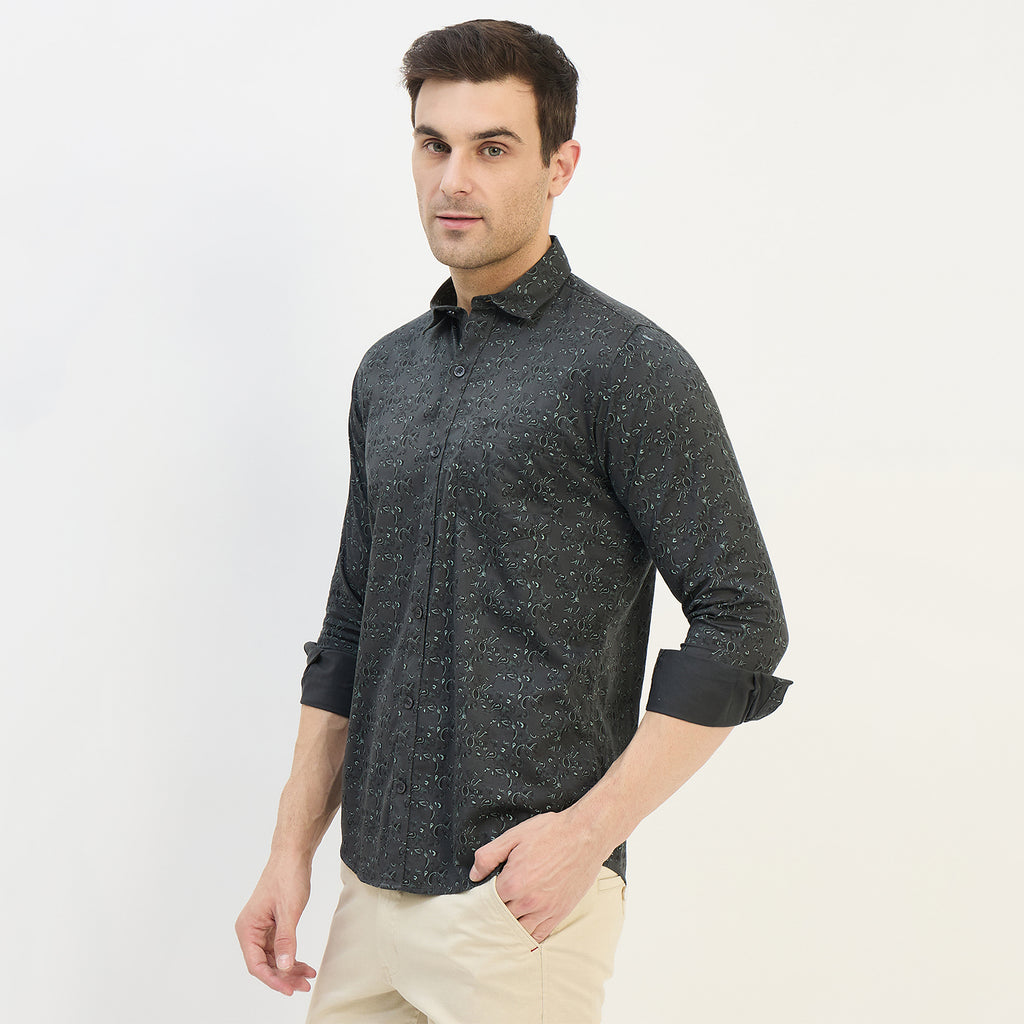 Duke Urban Men Full Sleeve Cotton Shirt (SDO8PRAN)