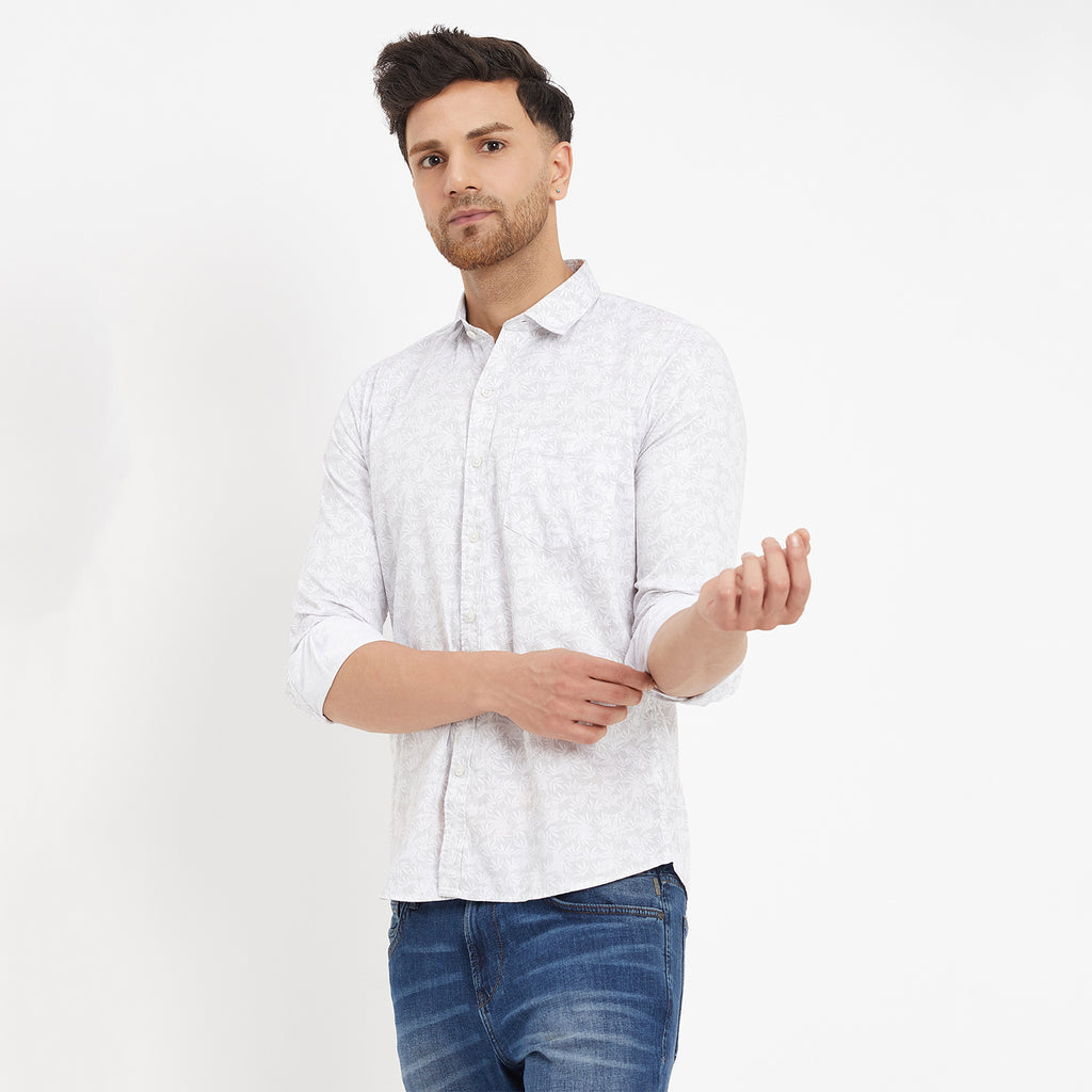 Duke Stardust Men Full Sleeve Cotton Shirt (SDO8PRTI)