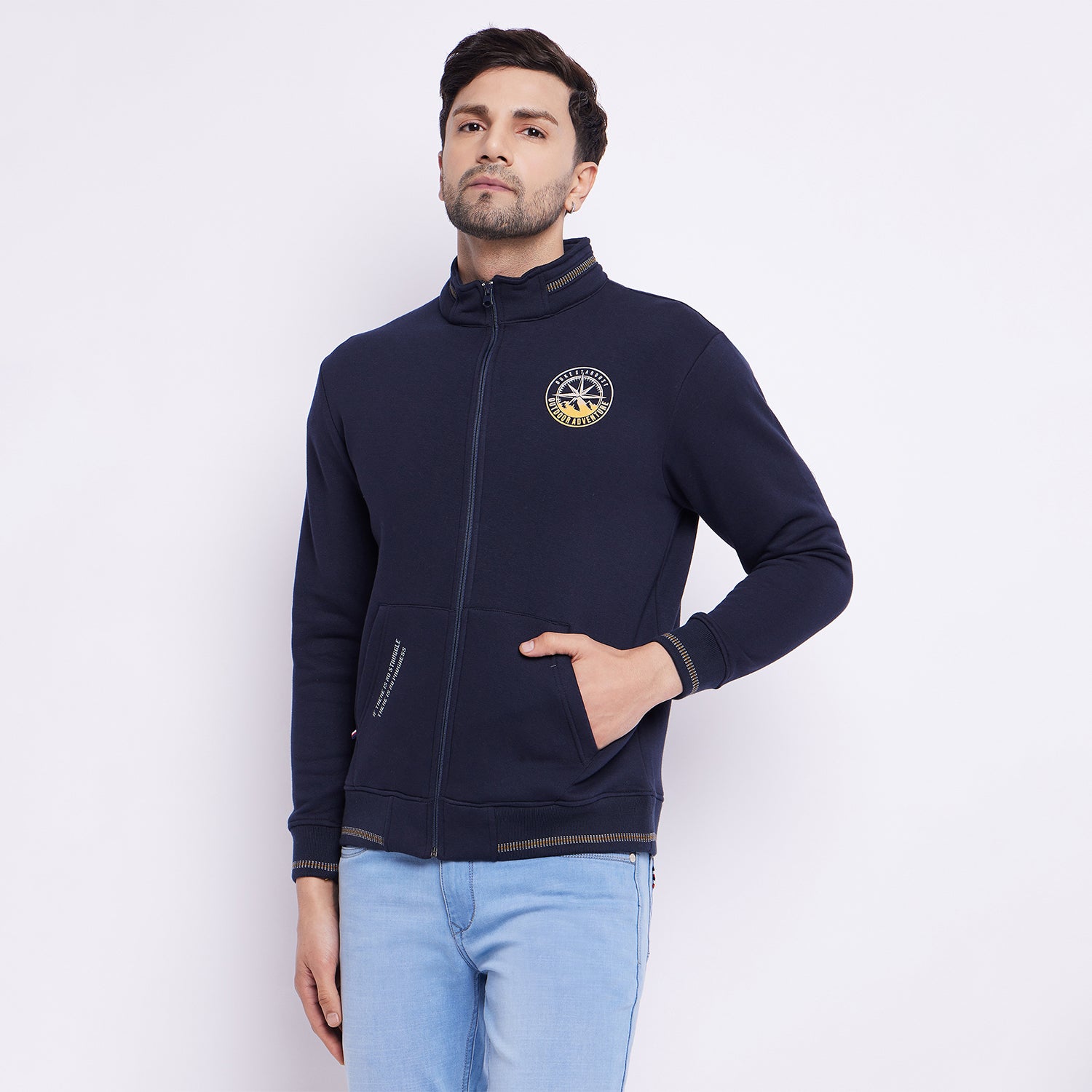 Duke Urban Men Zipper Sweatshirt (LF6303)