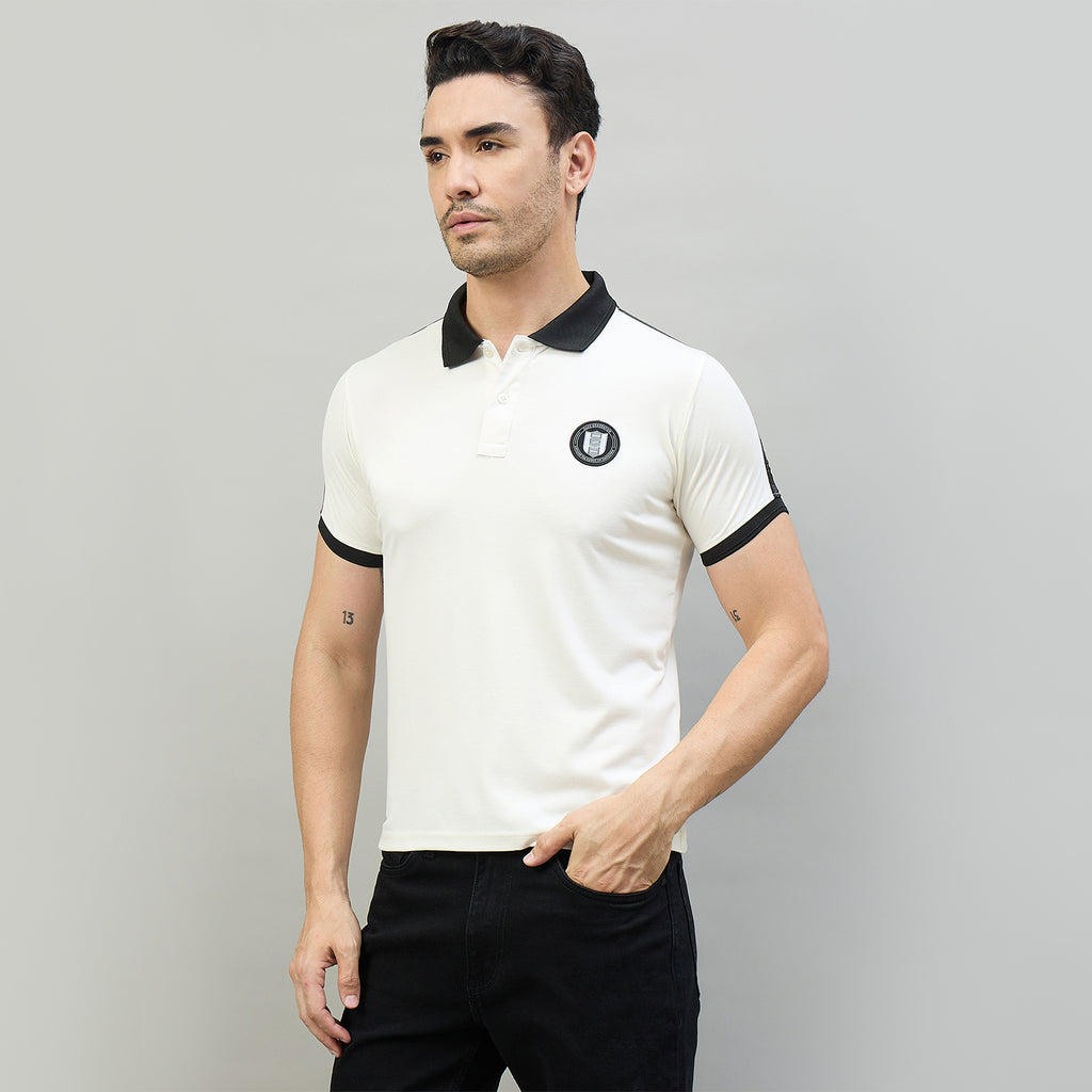 Duke Urban Men Half Sleeve Cotton Smart Fit Casual T-shirt (LF7896)