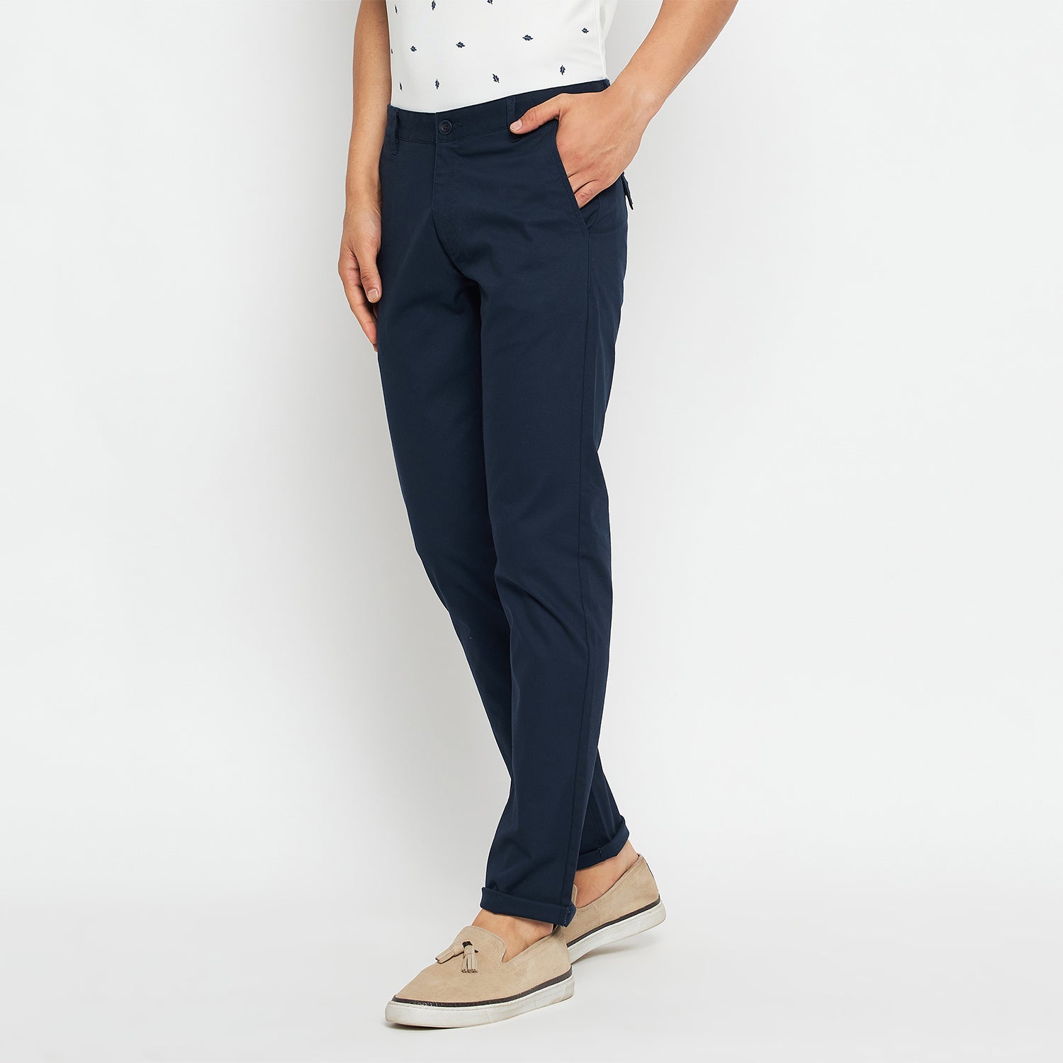 Duke Stardust Men Slim Fit Trousers (SDT4122R)