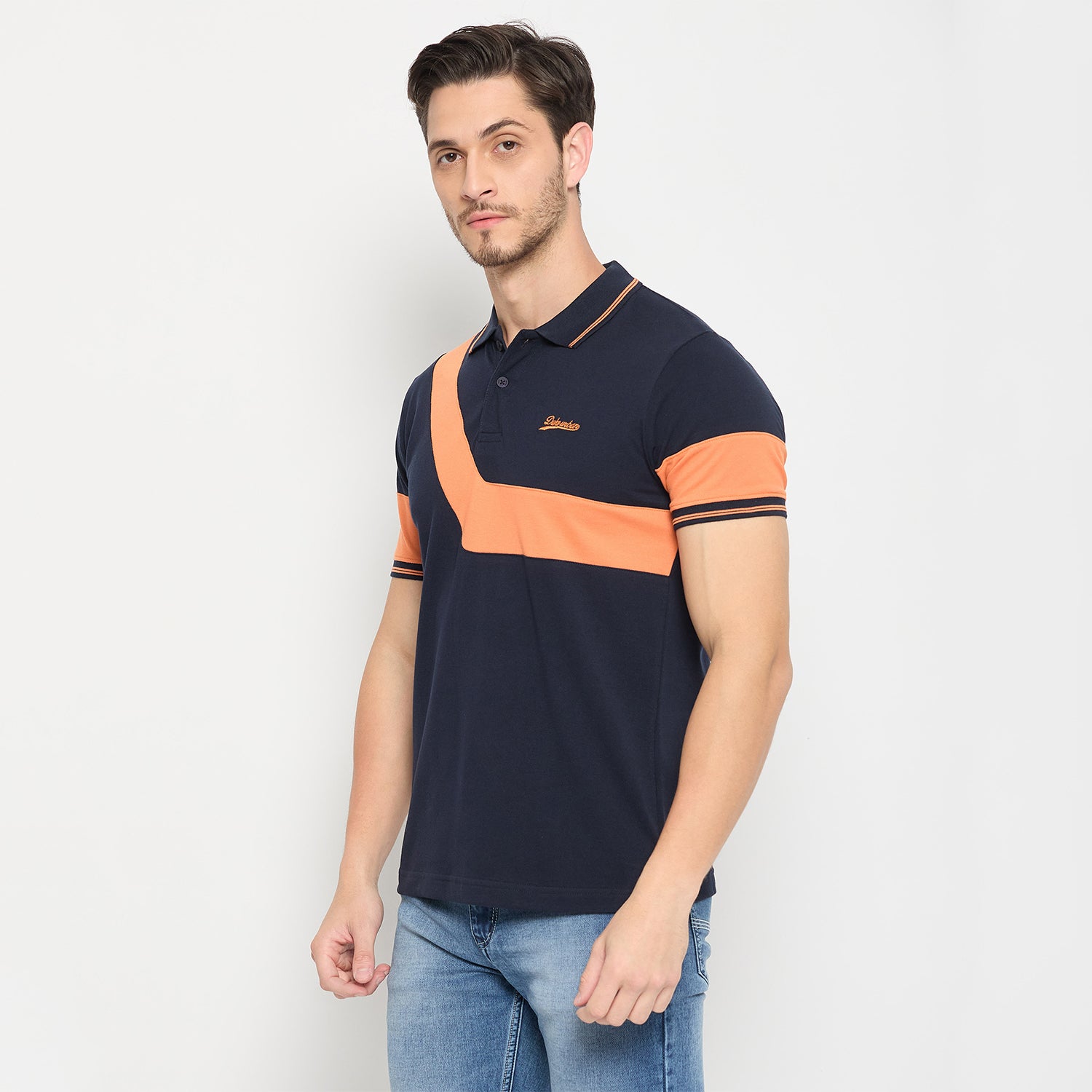 Duke Urban Men Half Sleeve Cotton T-shirt (LF7287)