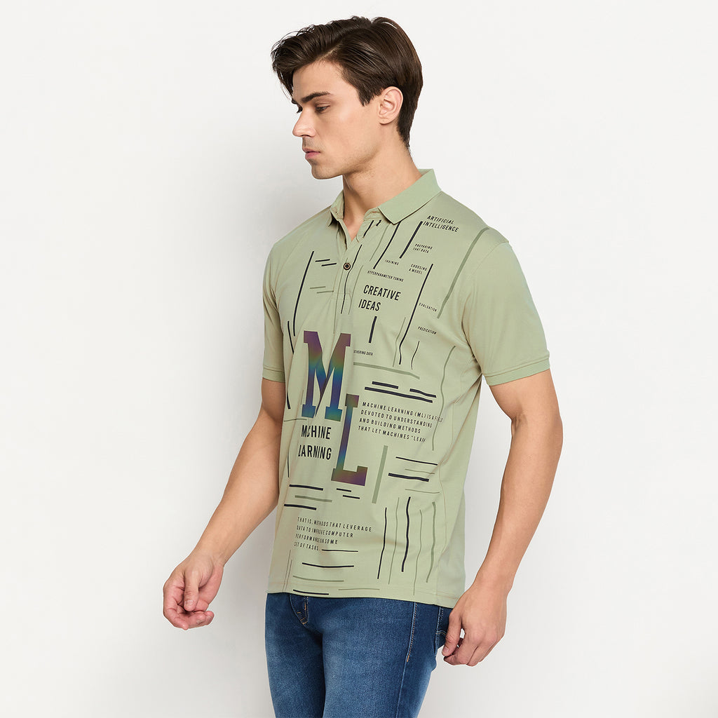 Duke Urban Men Half Sleeve Cotton T-shirt (LF7177)