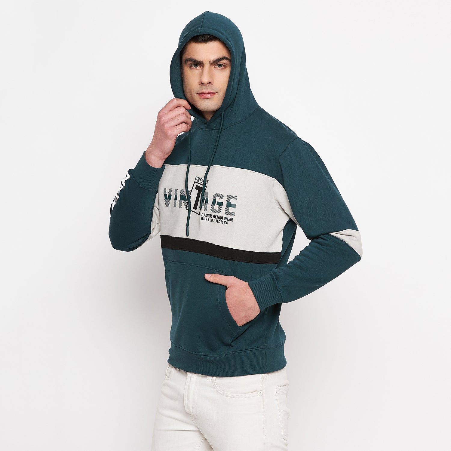 Duke Urban Men Hooded Sweatshirt (LF6224)