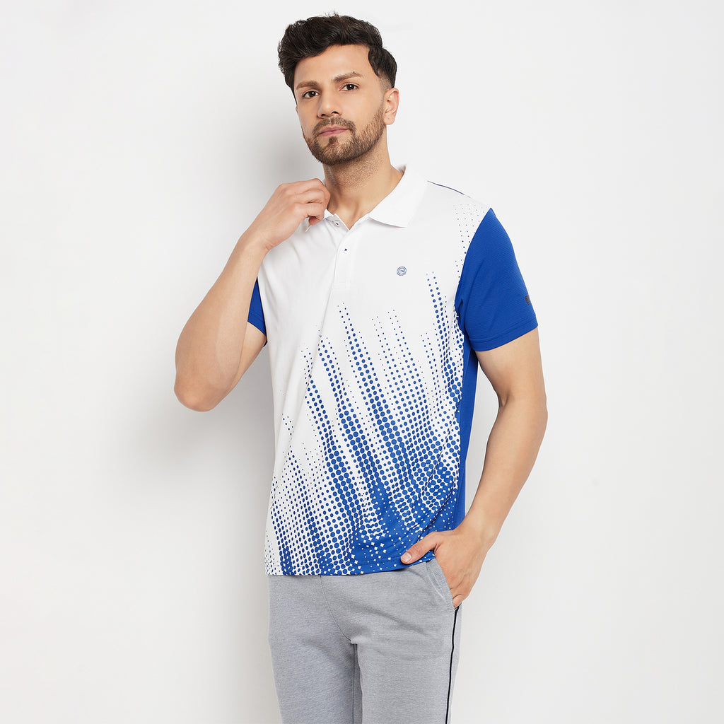 Duke Stardust Men Half Sleeve Polo Neck Cotton T-shirt (GD1224)