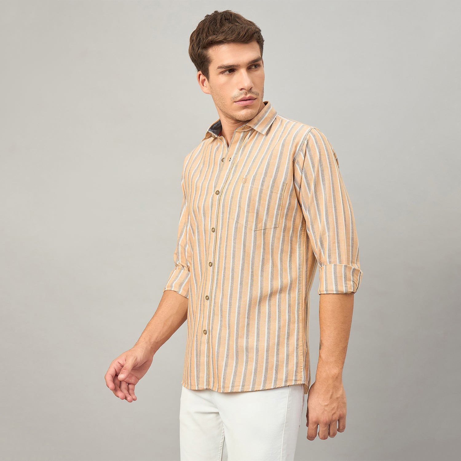 Duke Urban Men Full Sleeve Cotton Shirt (SDO8STOH)