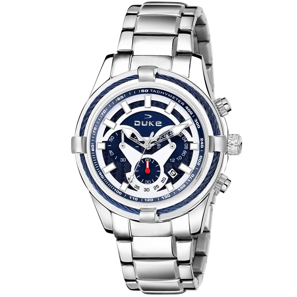Duke Stainless Steel Strap Chronograph Men Watch (DK4004CRM02C)