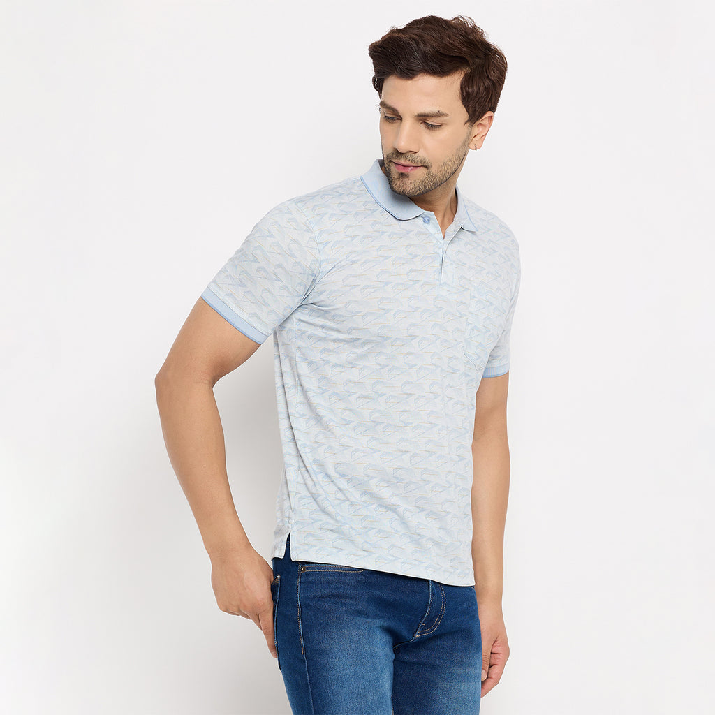 Duke Urban Men Half Sleeve Cotton T-shirt (LF7313)