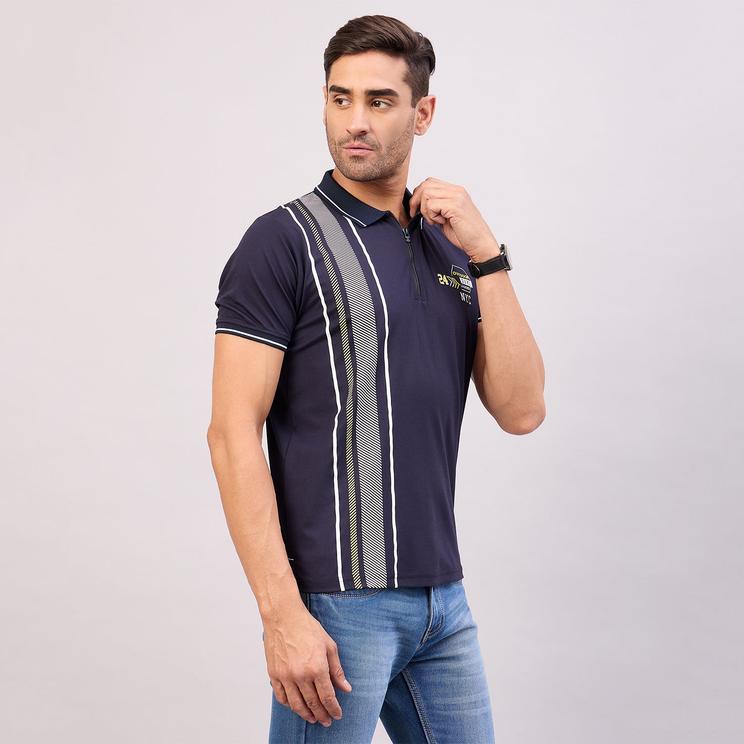 Duke Urban Men Half Sleeve Cotton Polo Tshirt (ON3168)
