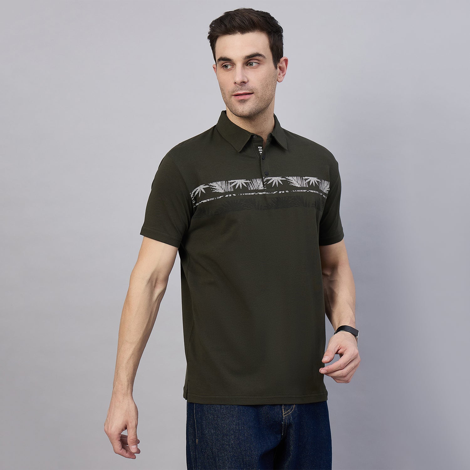 Duke Urban Men Half Sleeve Cotton Polo Tshirt (ON1449)
