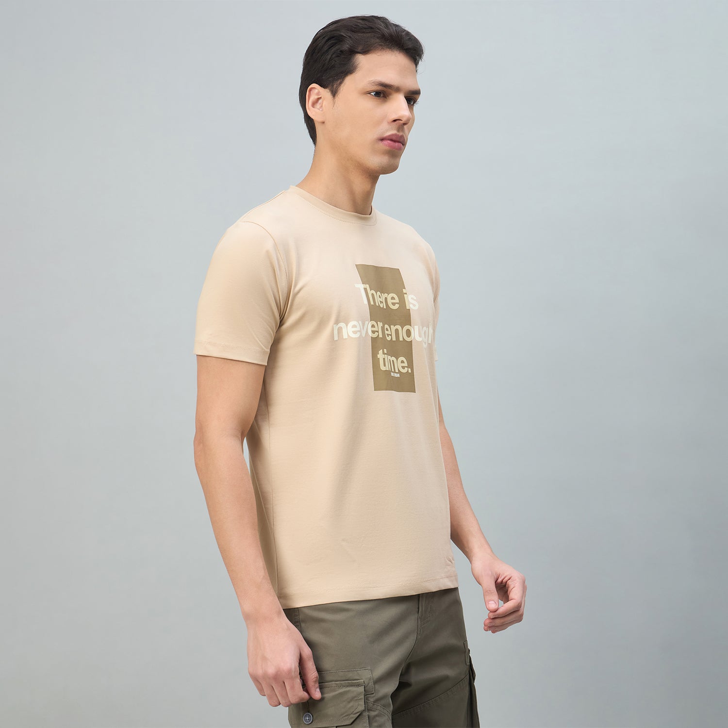 Duke Urban Men Graphic Print Half Sleeve Round Neck Casual Tshirt (LF7596)