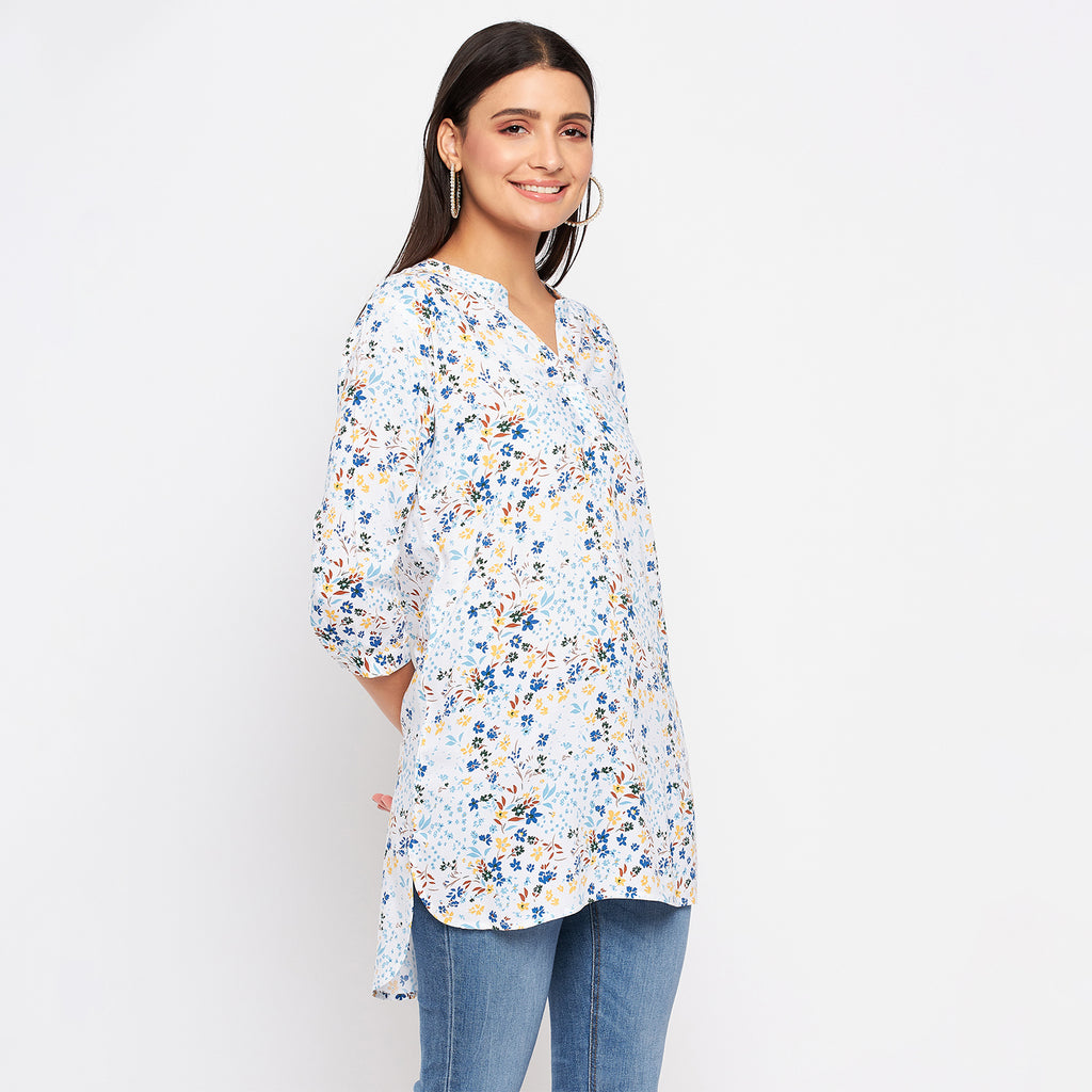 Duke Stardust Women 3/4 Sleeve Printed Tunic (SDX4114)