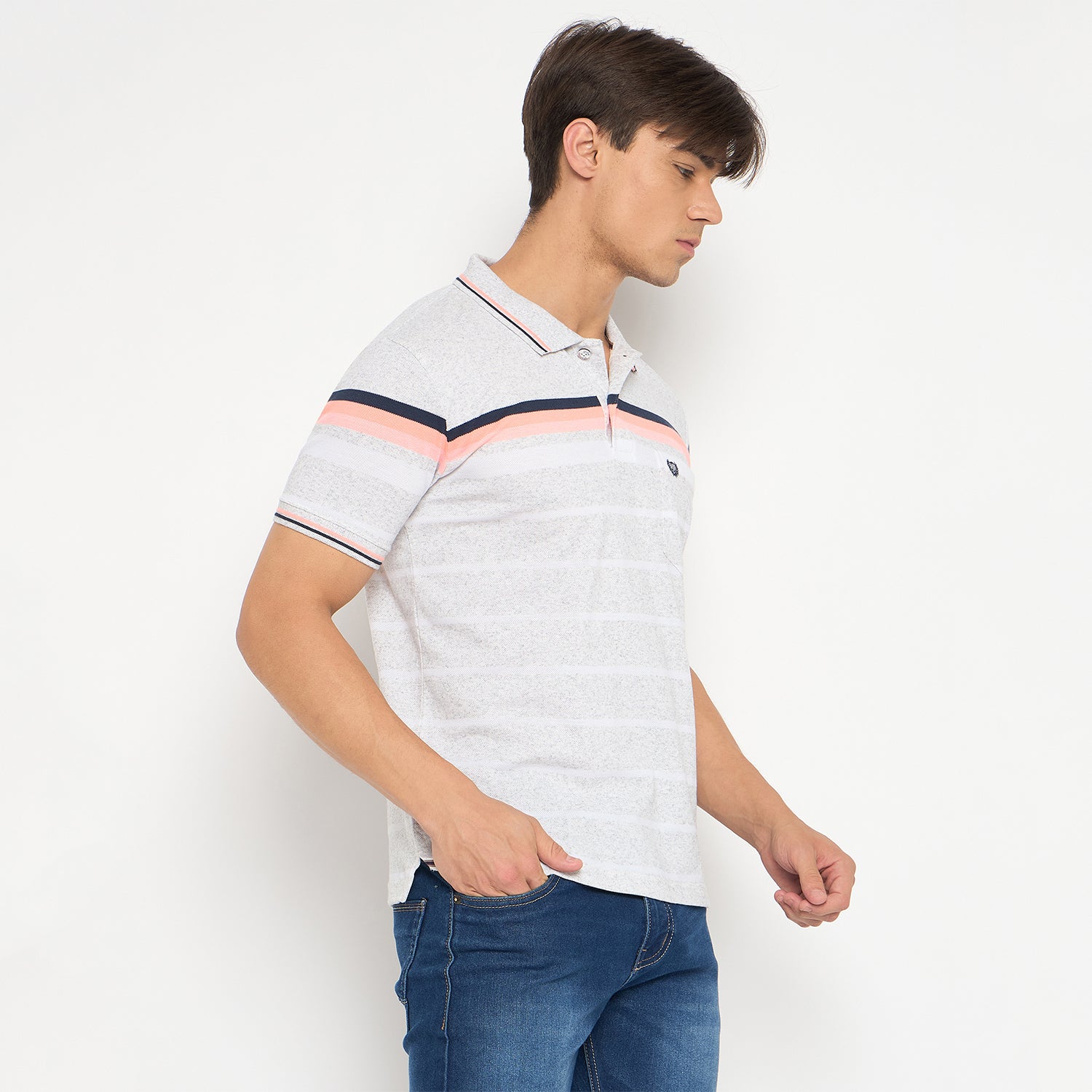 Duke Strardust Men Half Sleeve Cotton T-shirt (LF7129)