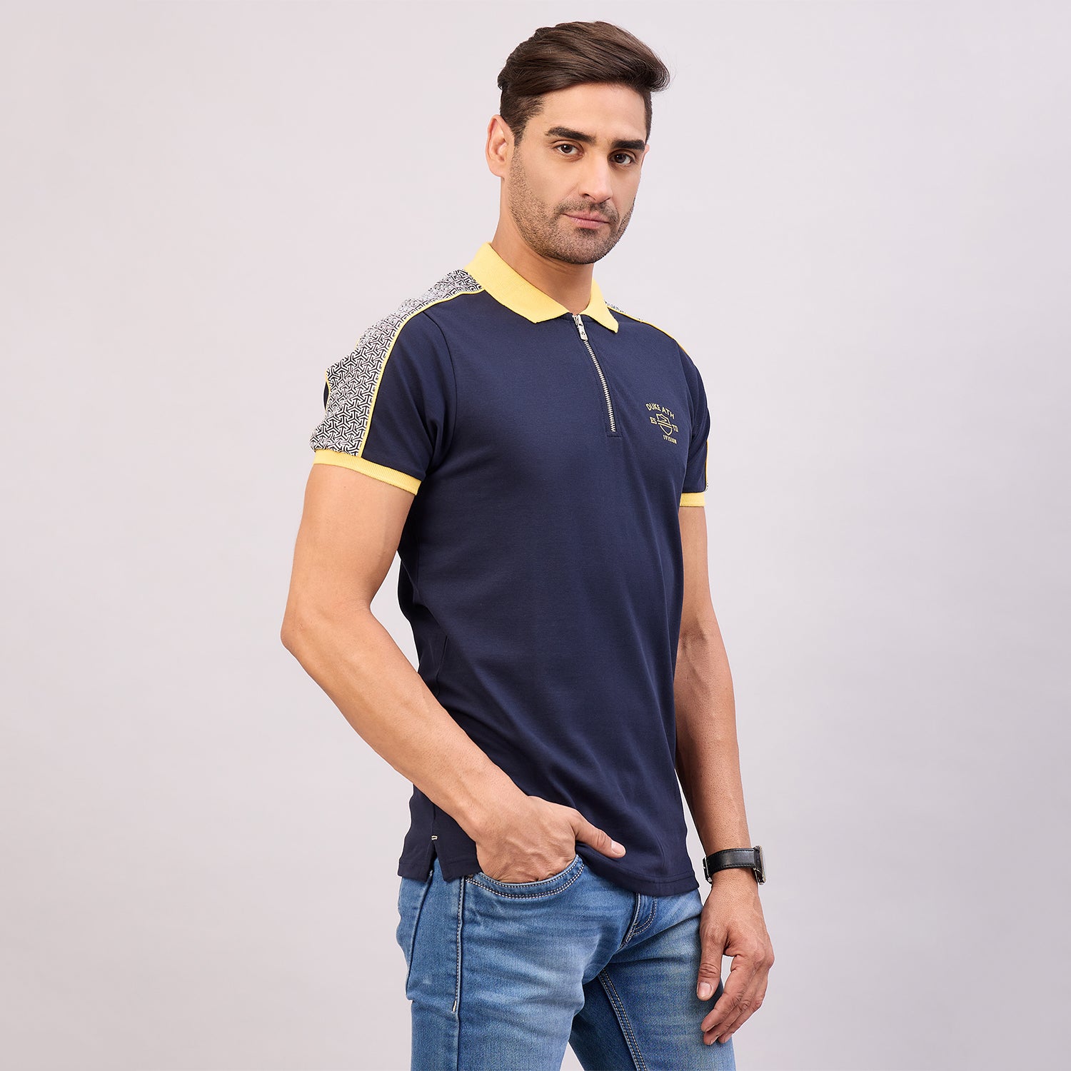 Duke Urban Men Half Sleeve Cotton Polo Tshirt (ON3054)