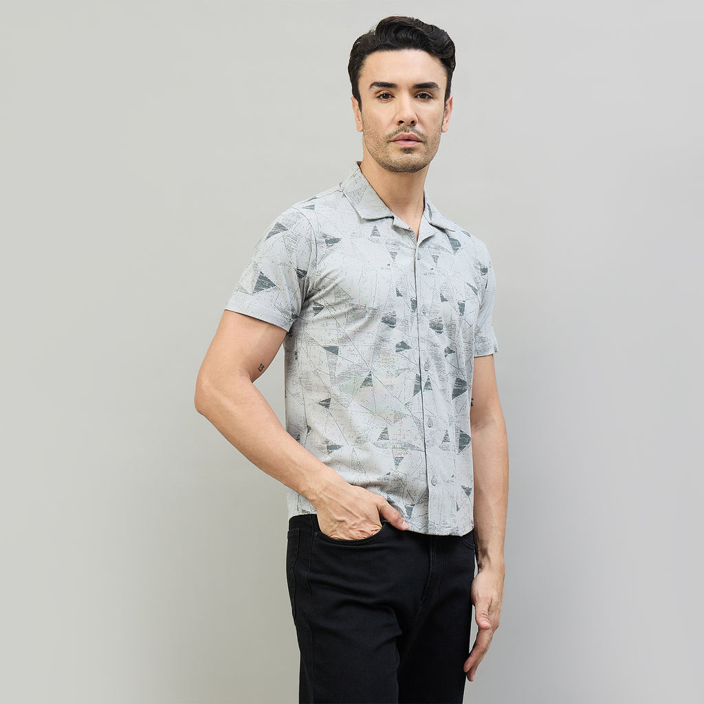 Duke Urban Men Regular Half Sleeve Cotton Shirt (LF6091A)