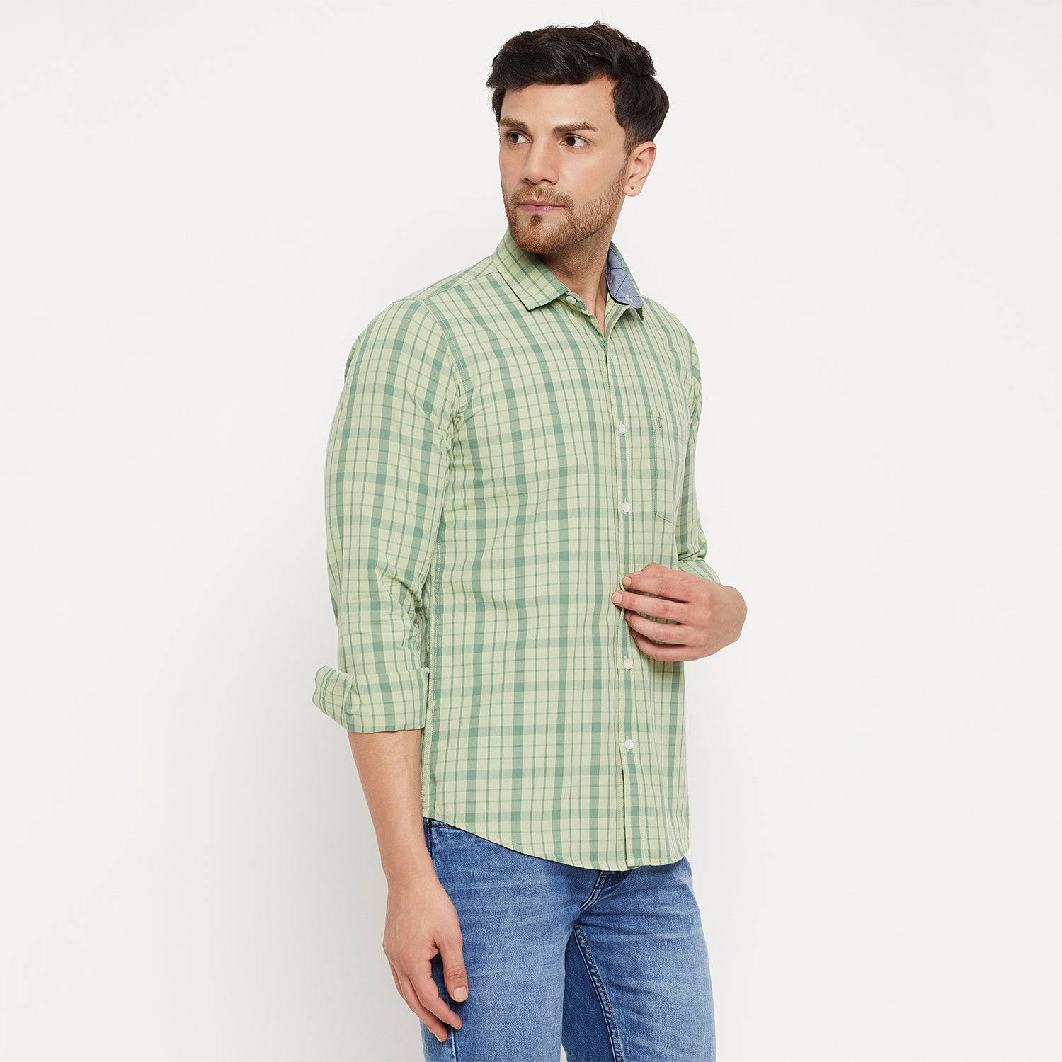 Duke Urban Men Full Sleeve Cotton Shirt (SDO9CKB)