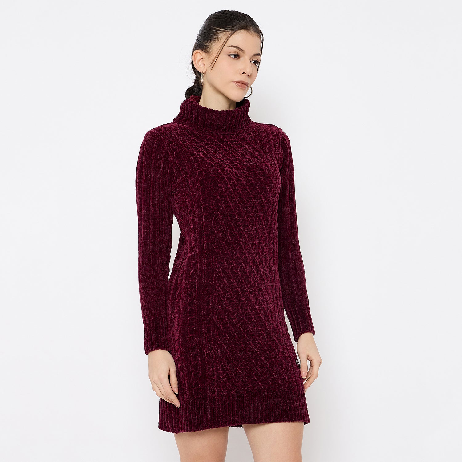 Duke Stardust Women Full Sleeve Winter Dress (SDS1255)
