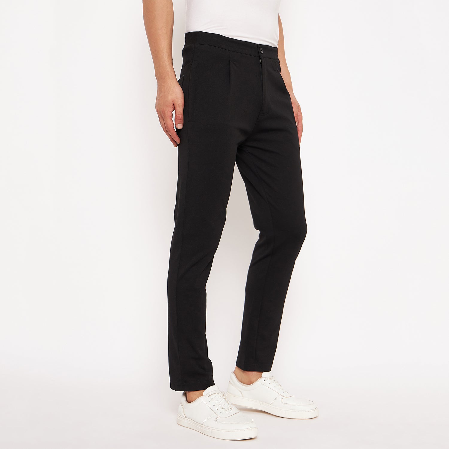Duke Urban Men Solid Track Pant (LF5661)