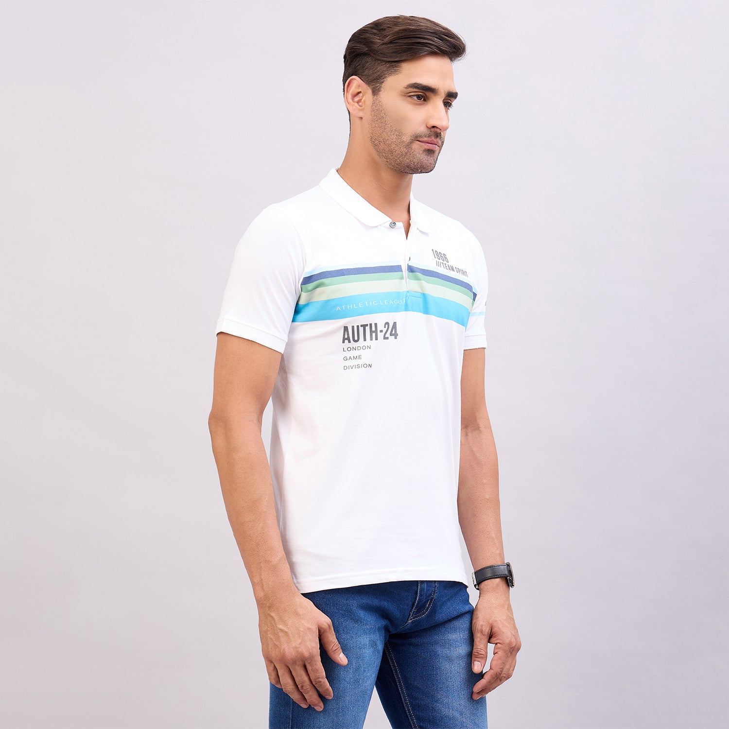 Duke Urban Men Half Sleeve Cotton Polo Tshirt (ON3058)