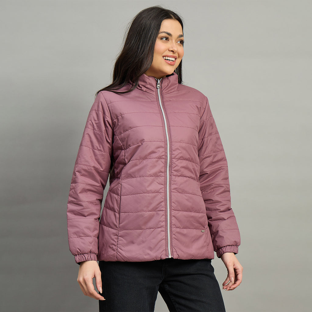 Duke Urban Women High Neck Full Sleeve Reversible Regular Jacket (SDZ2121)