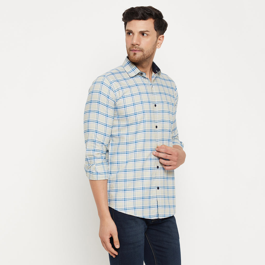 Duke Urban Men Full Sleeve Cotton Shirt (SDO5CKOR)
