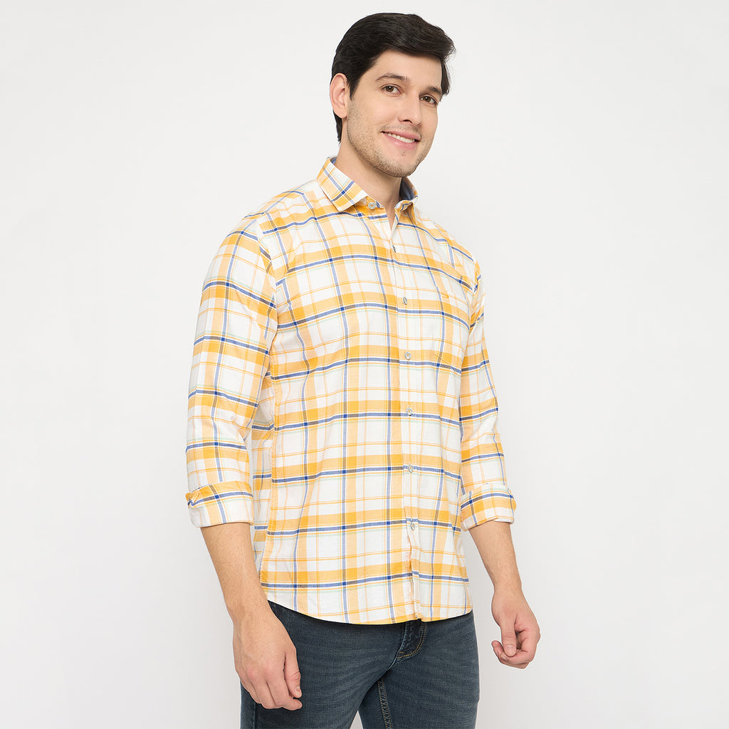 Duke Urban Men Full Sleeve Cotton Shirt (SDO8CKAD)