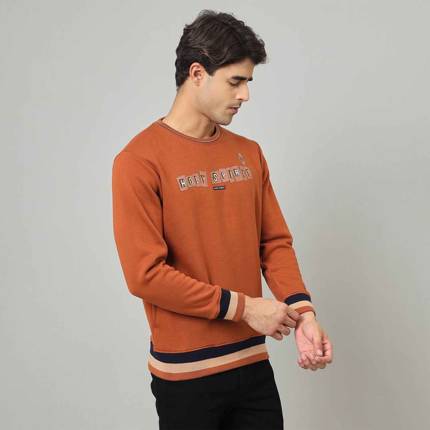 Duke Urban Men Round Neck Regular Sweatshirt (LF6429)