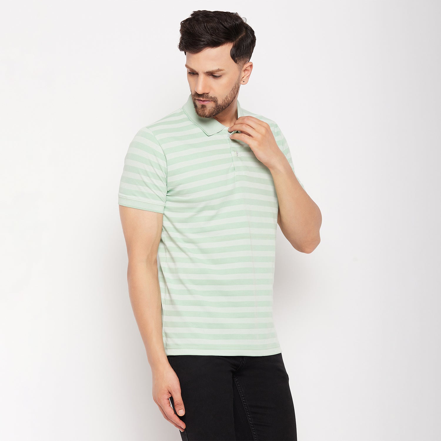 Duke Stardust Men Half Sleeve Cotton T-shirt (LF5801)
