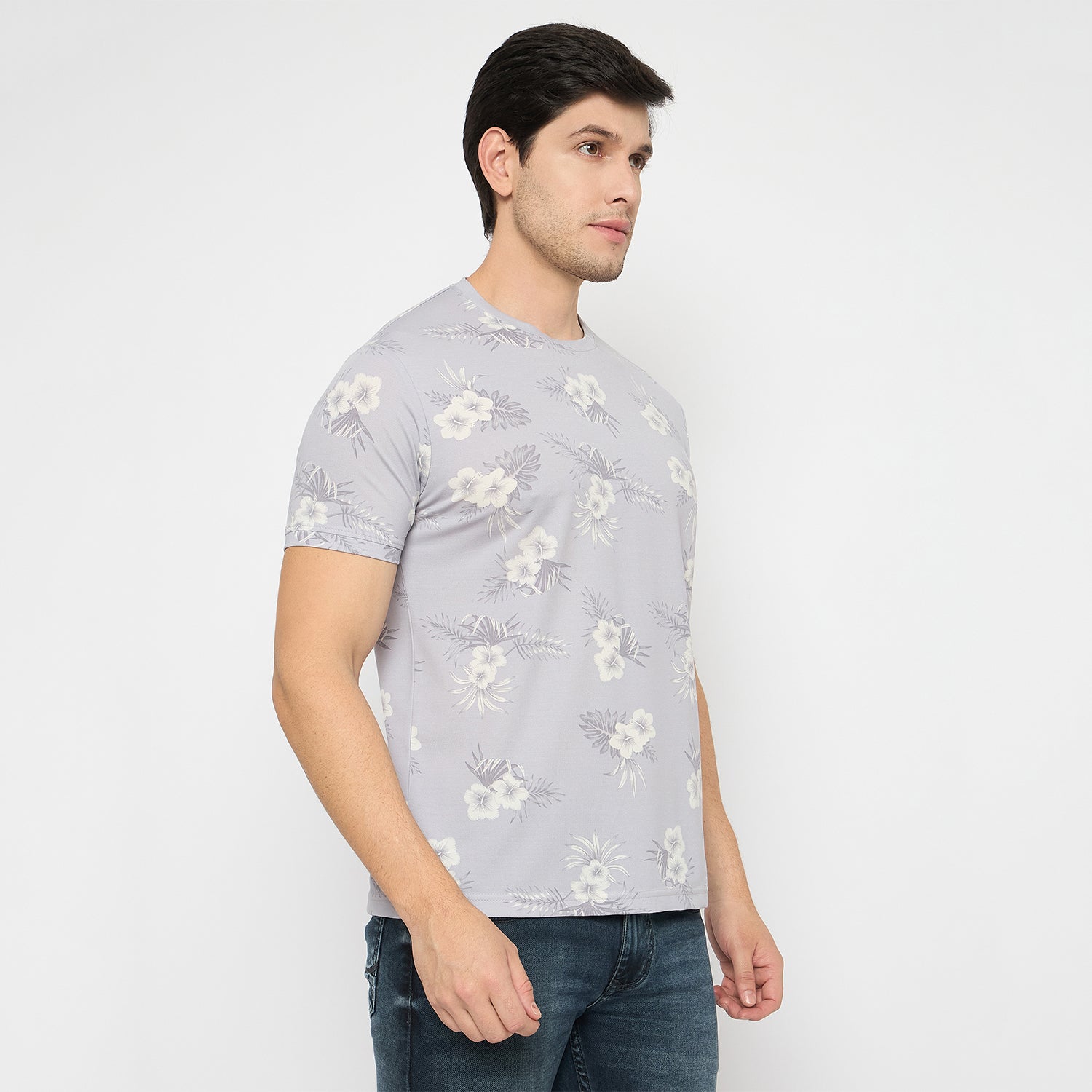 Duke Urban Men Half Sleeve Cotton Tshirt (LF7486)