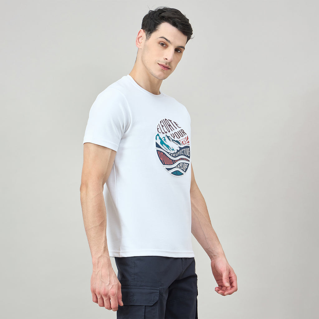 Duke Urban Men Half Sleeve Cotton Tshirt (LF7502)