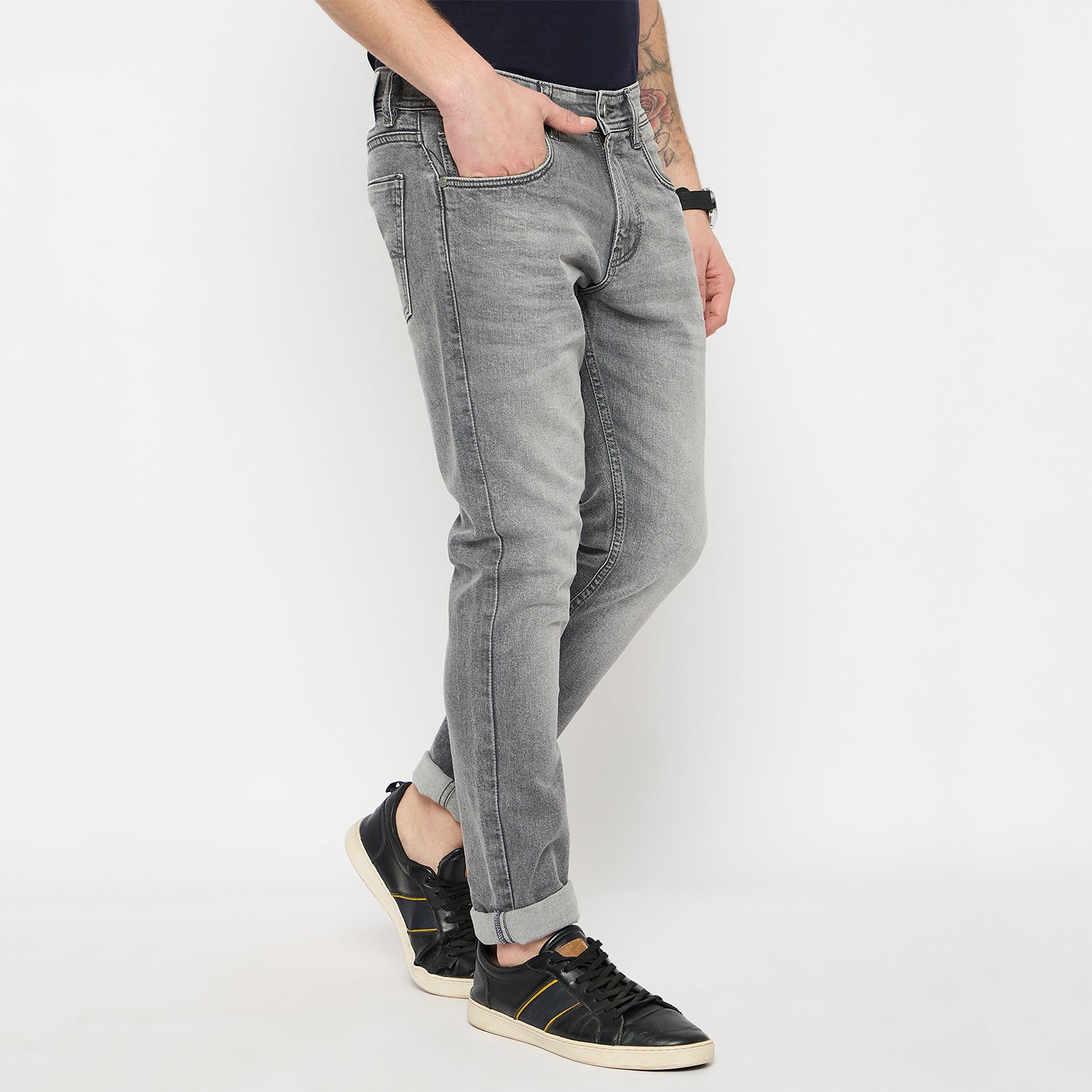Duke Urban Men Slim Fit Stretchable Jeans (SDD5545)