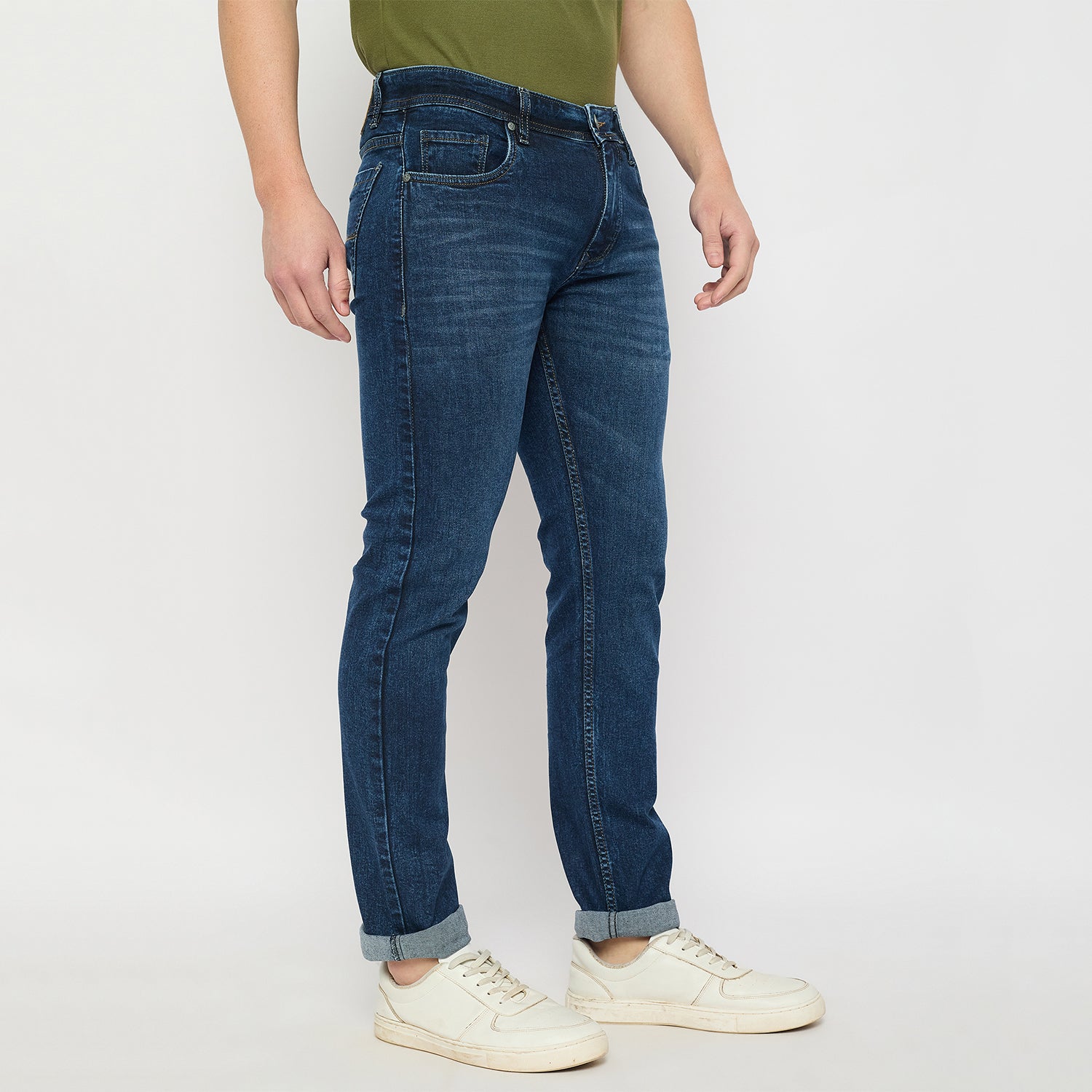 Duke Urban Men Narrow Bottom Stretchable Jeans (SDD5741N)
