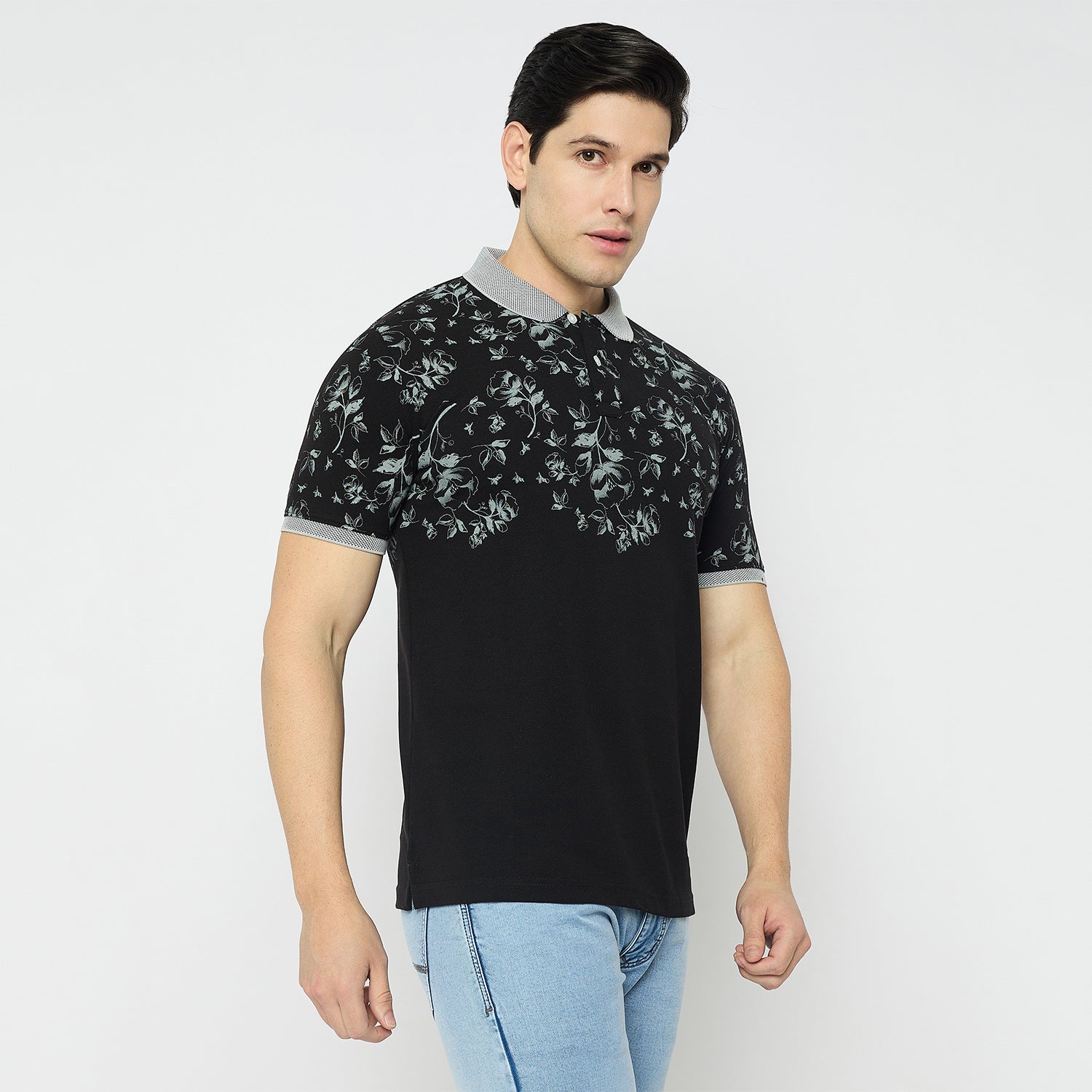 Duke Urban Men Half Sleeve Cotton Polo Tshirt (LF7406)