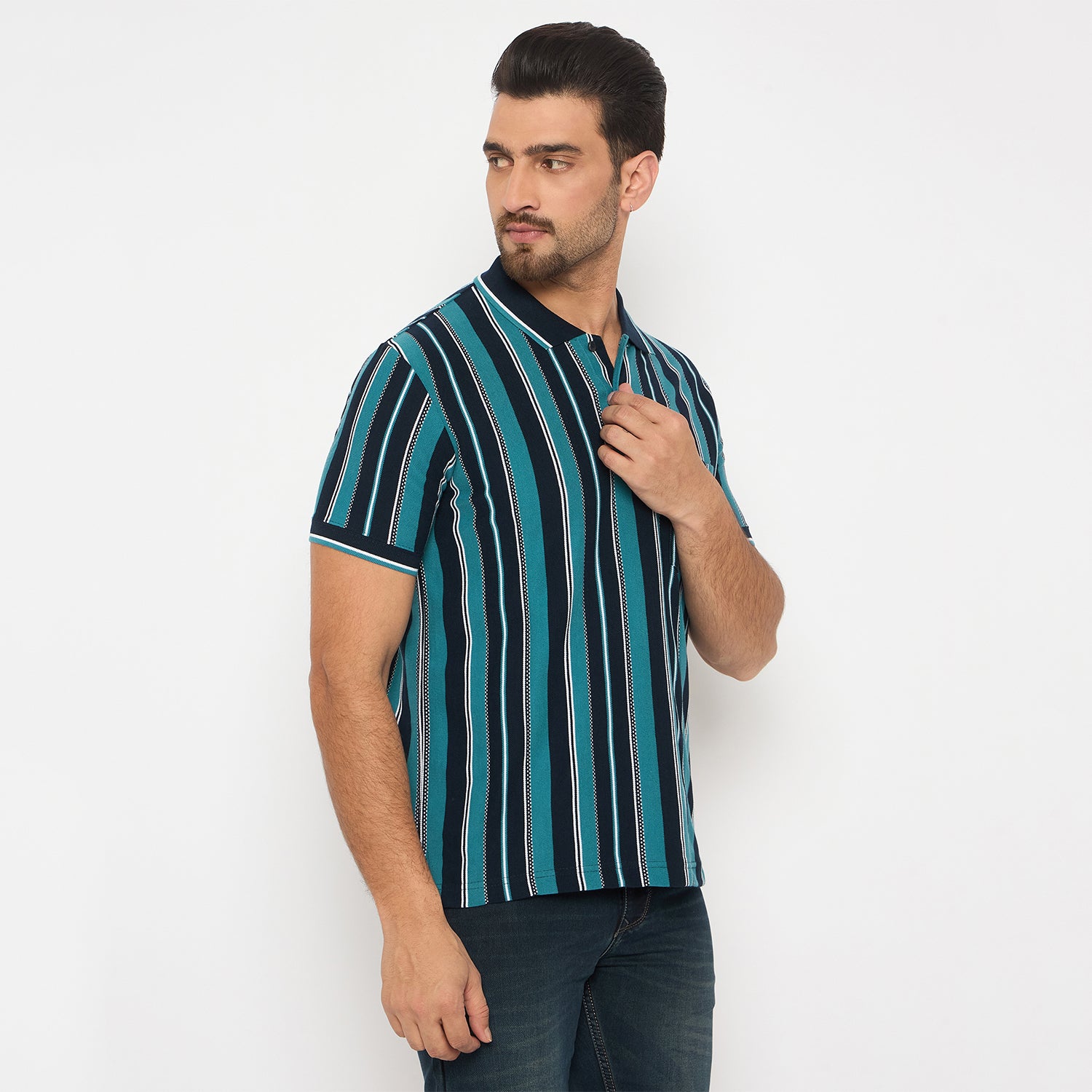 Duke Urban Men Half Sleeve Cotton Tshirt (LF7476)