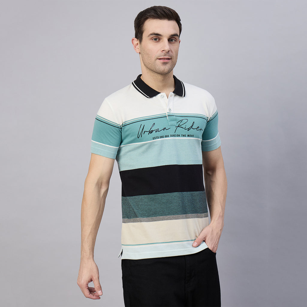 Duke Urban Men Half Sleeve Cotton Polo Tshirt (ON1424)