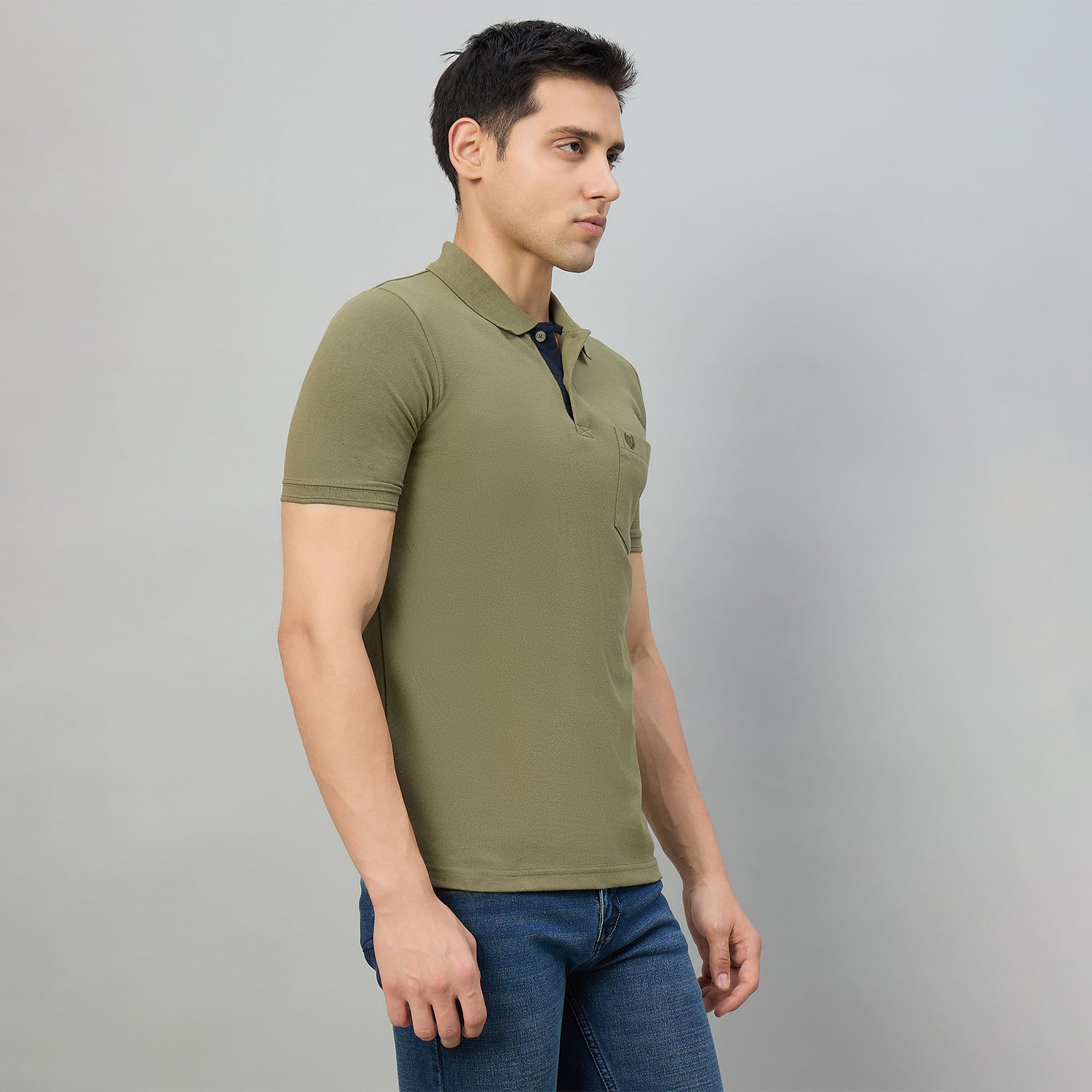 Duke Men Half Sleeve Cotton Smart Fit Casual T-shirt (SD72)