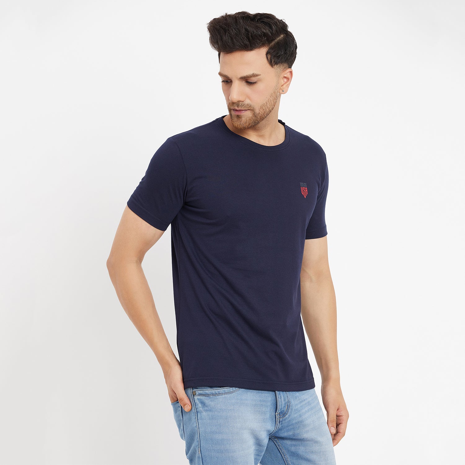 Duke Stardust Men Half Sleeve Cotton T-shirt (ONLF252)
