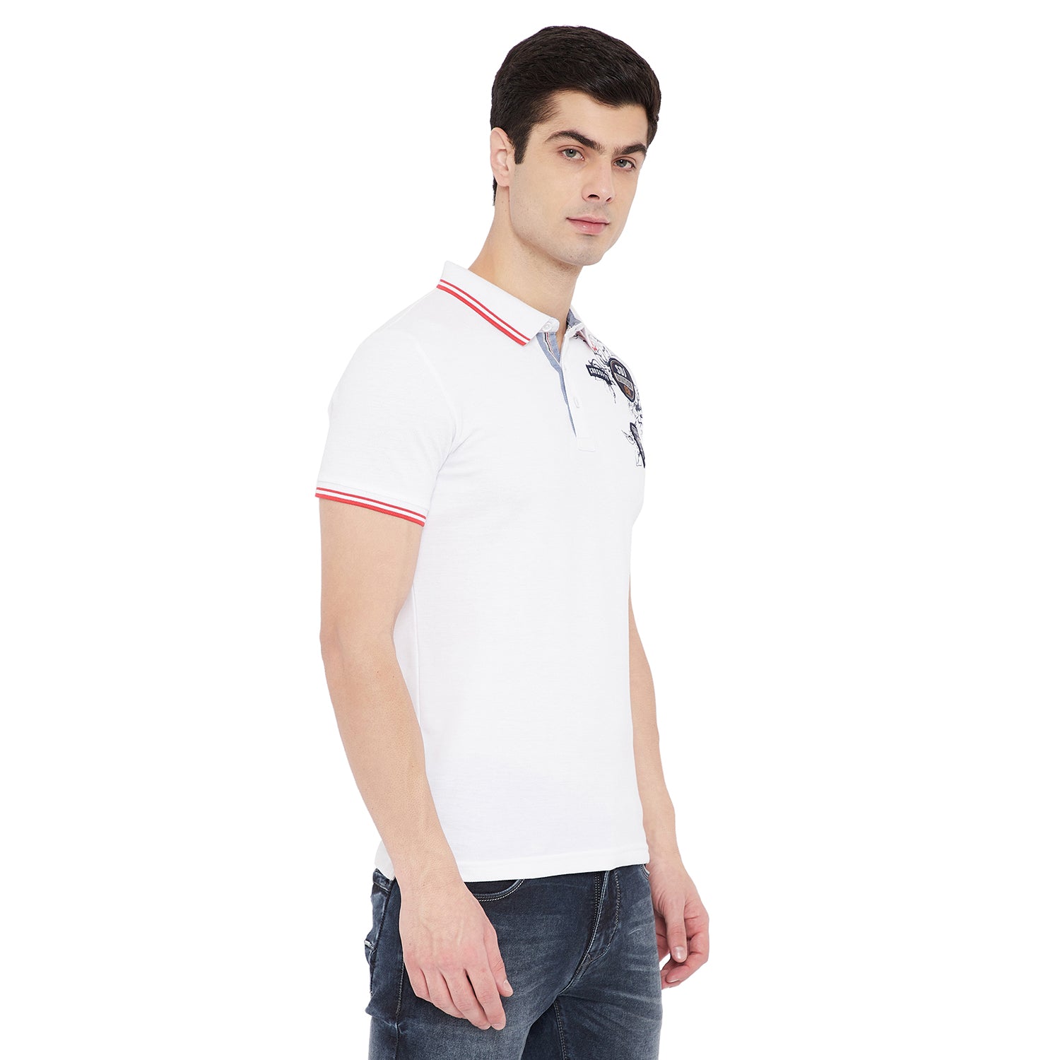 Duke Men Half Sleeve T-Shirt (LF4862)