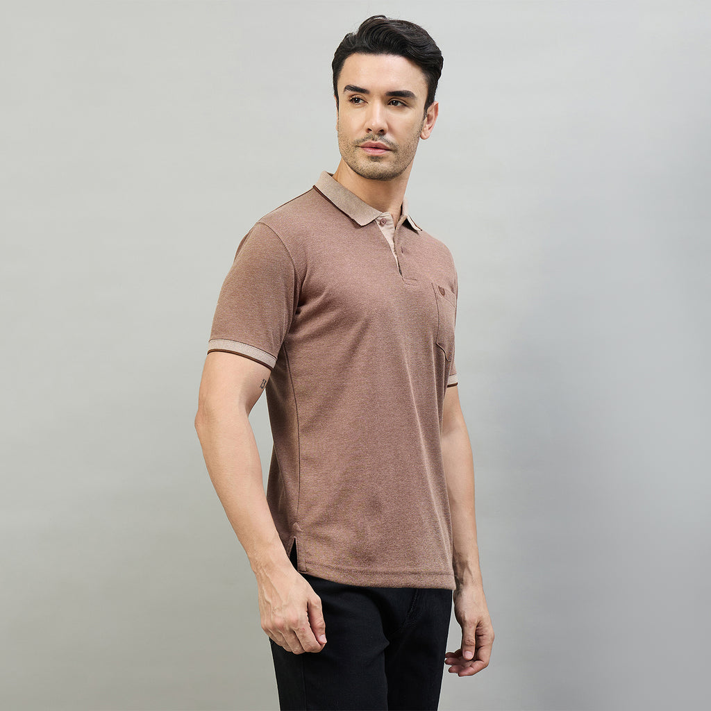 Duke Men Half Sleeve Cotton Smart Fit Casual T-shirt (SD74)