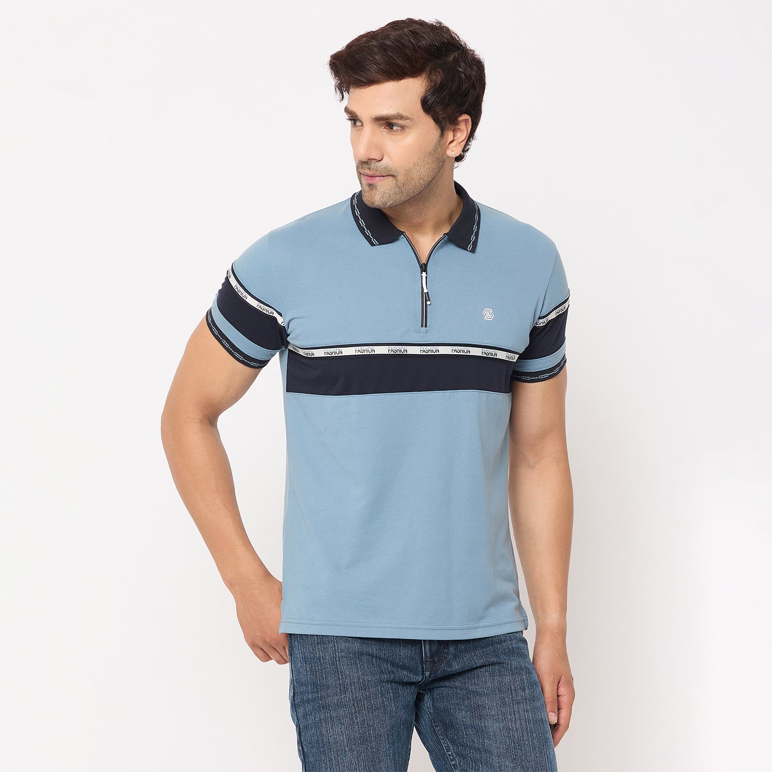 Duke Urban Men Half Sleeve Cotton Tshirt (LF7097)