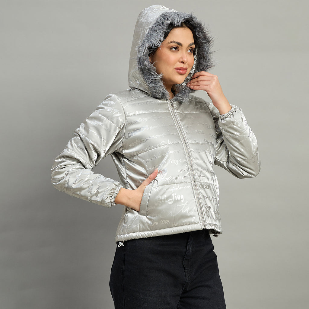 Duke Urban Women Full Sleeve Hooded Jacket (SDZ4068)