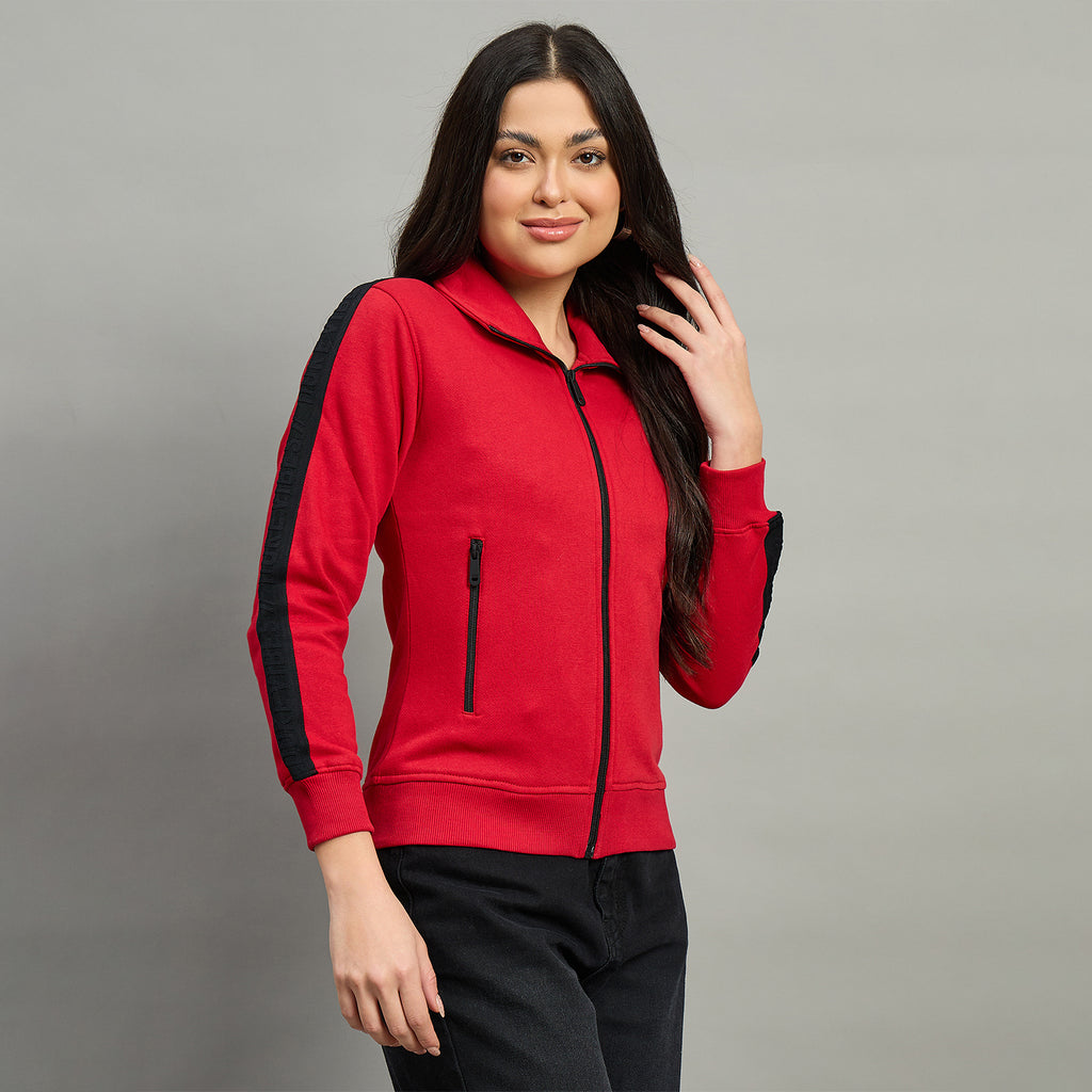 Duke Urban Women Full Zip Regular Sweatshirt (LFX5004S)